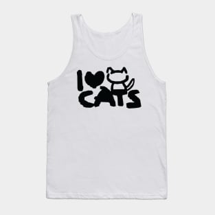 I love cats Tank Top